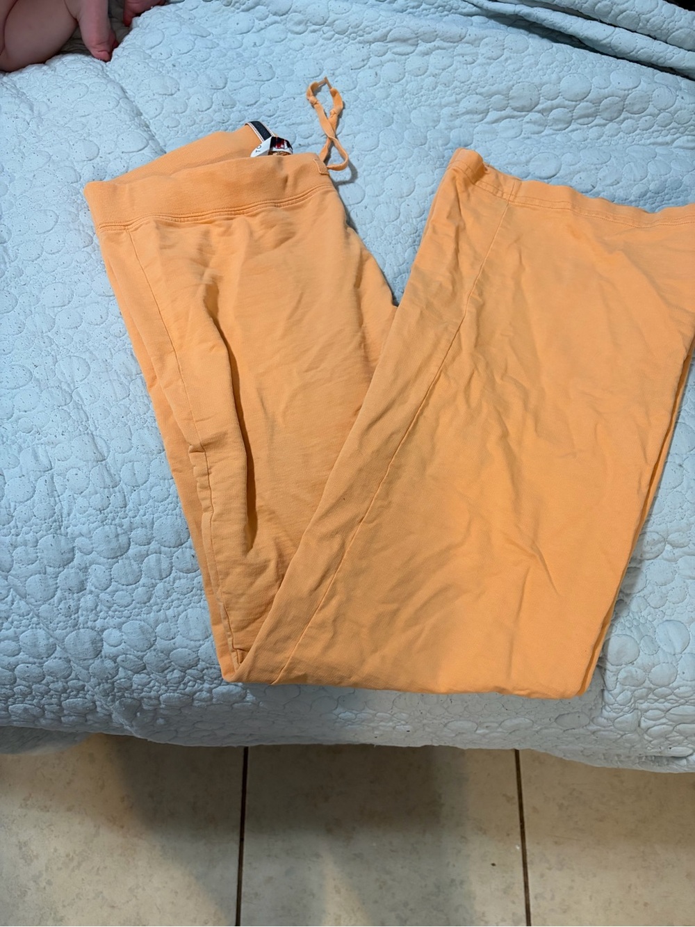 Tommy Hilfiger Peach Drawstring Joggers